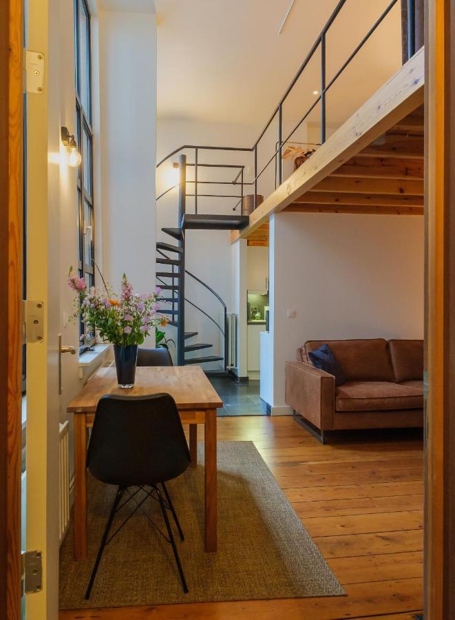 Duplex In Historical Centre With Private Courtyard Apartment Antwerpen Bagian luar foto
